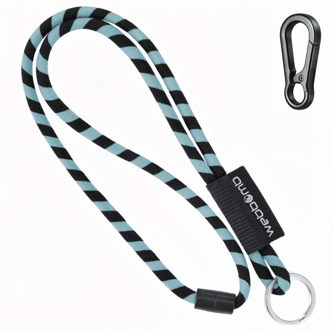 Modernes Tubular Lanyard in kräftigen Farben für Schlüssel und Ausweise